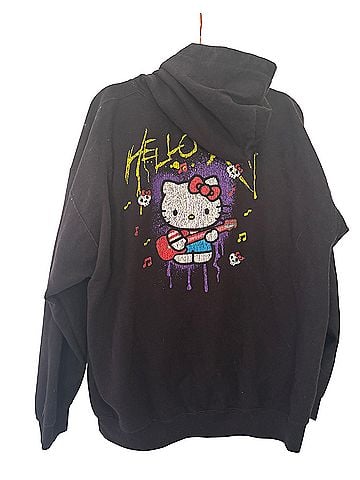 Hello Kitty Pullover Hoodie (view 2)