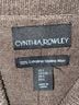 Cynthia Rowley 100% Merino Brown Wool Pullover Sweater Size L - photo 2