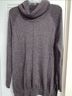 Cynthia Rowley 100% Merino Brown Wool Pullover Sweater Size L - photo 4