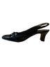 Life Stride 100% Leather Black Heels Size 7 1/2 - photo 2