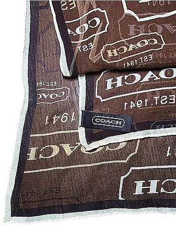 Coach Silk Scarf (view 2)