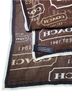 Coach 100% Silk Print Brown Silk Scarf One size - photo 2