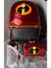 Loungefly Red Black Gold Leather Backpack One size - photo 3