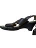 Softspots 100% Leather Floral Brown Sandals Size 6 1/2 - photo 2