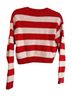 Zara Stripes Red White Cardigan Size S - photo 2