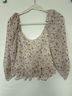 Astr Floral Multi Color Long Sleeve Blouse Size S - photo 5