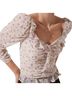 Astr Floral Multi Color Long Sleeve Blouse Size S - photo 2