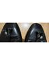 Nicole Miller 100% Leather Solid Black Flats Size 8 - photo 5