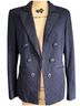 Iris Setlakwe Stripes Blue Blazer Size 12 - photo 1