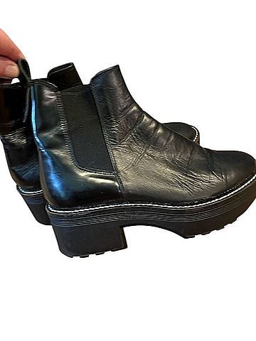 Zara Platform Chelsea Ankle Boots Ankle Boots (view 1)
