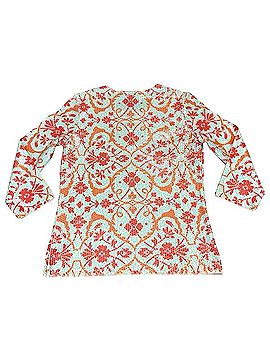 J. McLaughlin Corali Cyprus Sea Long Sleeve T-Shirt (view 2)