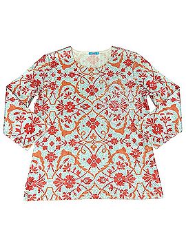 J. McLaughlin Corali Cyprus Sea Long Sleeve T-Shirt (view 1)