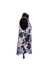Kenar 100% Polyester Floral Blue Black Pink Sleeveless T-Shirt Size M - photo 3