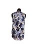 Kenar 100% Polyester Floral Blue Black Pink Sleeveless T-Shirt Size M - photo 2