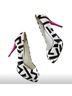 Giuseppe Zanotti Geometric 80s Inspired Retro Peep Toe Pumps Heels Heels - photo 8