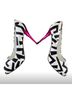 Giuseppe Zanotti Geometric 80s Inspired Retro Peep Toe Pumps Heels Heels - photo 5