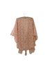 Indie Ella 100% Silk Pink Ivory Silk Blazer Size M - photo 2