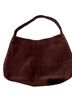 Tanner 100% Suede Brown Leather Hobo One size - photo 2