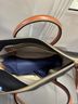 Dooney & Bourke Black Brown Leather Satchel One size - photo 5