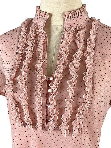 INC International Concepts Short Sleeve Blouse (view 2)