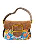 Tory Burch Multi Color Brown Leather Shoulder Bag One size - photo 1