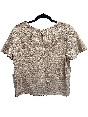 Lauren Conrad Short Sleeve Blouse (view 2)