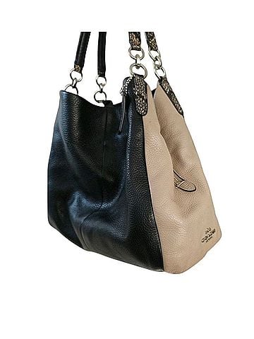 Coach Phoebe Leather Shoulder Bag (view 2)