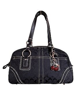 Coach Soho Boston Leather Shoulder Bag (view 1)