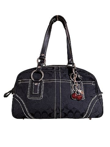 Coach Soho Boston Leather Shoulder Bag (view 1)