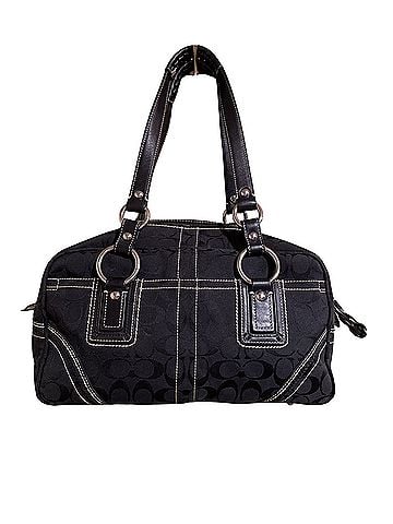 Coach Soho Boston Leather Shoulder Bag (view 2)