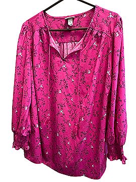Ava & Viv Long Sleeve Blouse (view 1)