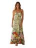 Mango Floral Multi Color Casual Dress Size 6 - photo 1