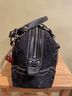 Coach Solid Jacquard Black Leather Shoulder Bag One size - photo 3