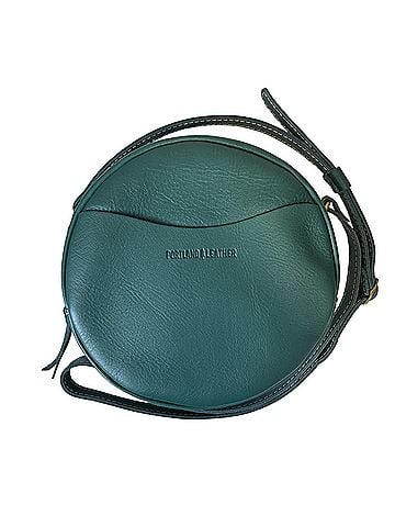 Portland Leather Goods Large Circle Crossbody Leather Crossbody Bag (view 1)
