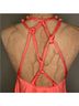 Marciano Orange Sleeveless Top Size S - photo 3