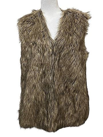 Ellison Faux Fur Vest Vest (view 1)