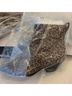 Ash 100% Suede Leopard Print Brown Ankle Boots Size EU 38 - photo 4