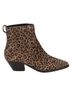 Ash 100% Suede Leopard Print Brown Ankle Boots Size EU 38 - photo 1