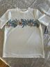 OshKosh B'gosh Floral White Rash Guard Size 12 - photo 3