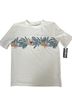 OshKosh B'gosh Floral White Rash Guard Size 12 - photo 1
