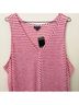 Torrid Stripes Red White Sleeveless Blouse Size 4X - photo 4