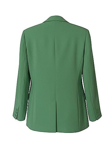 Alice + Olivia Denny Single Breasted Boyfriend, Garden Green Blazer (view 2)