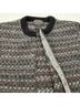 Woolrich 100% Wool Stripes Gray Red Wool Cardigan Size M - photo 6