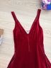 Monse Red Cocktail Dress Size 0 - photo 7