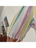 Gap Stripes Multi Color Casual Dress Size S - photo 4