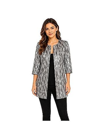 Travelers by Chico's Travelers Denim Jacket (view 1)