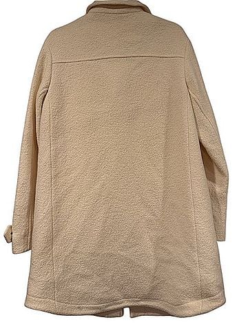 Boden texture wool over shirt Button-Front Wool-Blend Coat Coat (view 2)
