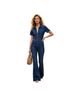 Free People Solid Multi Color Jumpsuit Size XL - photo 3