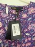 Maje Floral Purple Cocktail Dress Size XS - photo 4