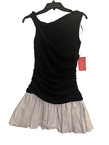 Line & Dot Bubble Cocktail Dress (view 1)